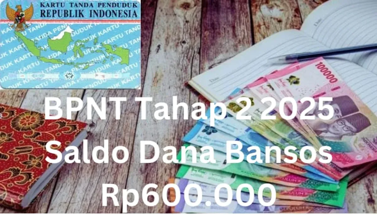 NIK e-KTP terdaftar di DTSEN berhak terima bansos BPNT tahap 2 2025 Rp600.000. (Sumber: Poskota/Gabriel Omar Batistuta)