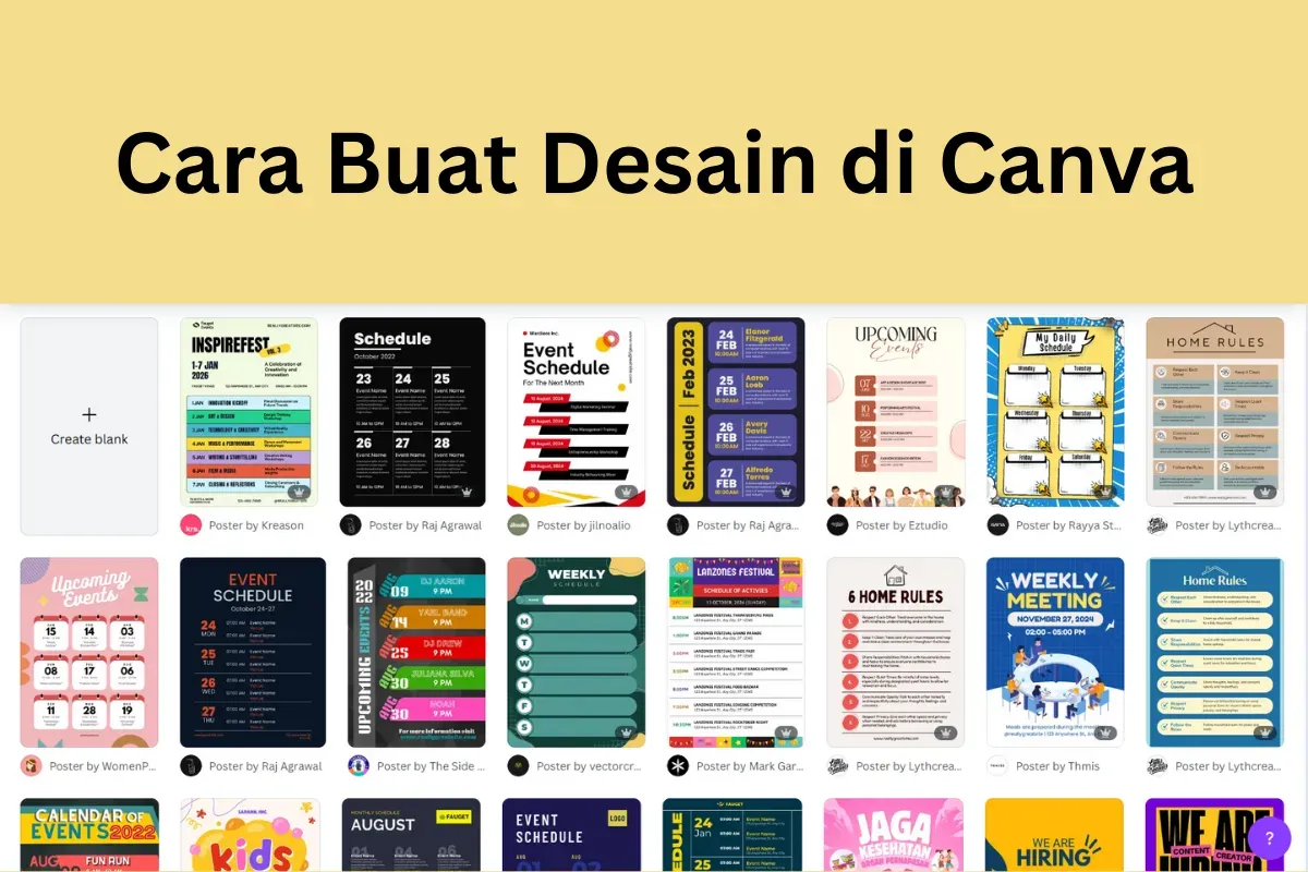 Cara Buat Poster Menarik di Hp (Sumber: Canva/Edited Muhammad Ibrahim)