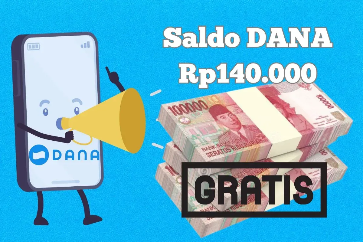 Tips mendapatkan imbalan saldo DANA Gratis Rp140.000. (Sumber: Poskota/Syania Nurul Lita Baikuni)