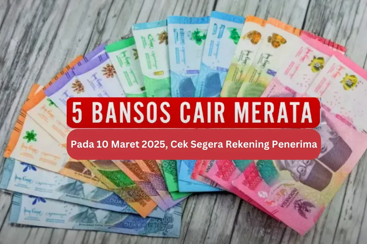 Ilustrasi bantuan sosial yang cair pada Maret 2025. (Sumber: Poskota/Dzikri)