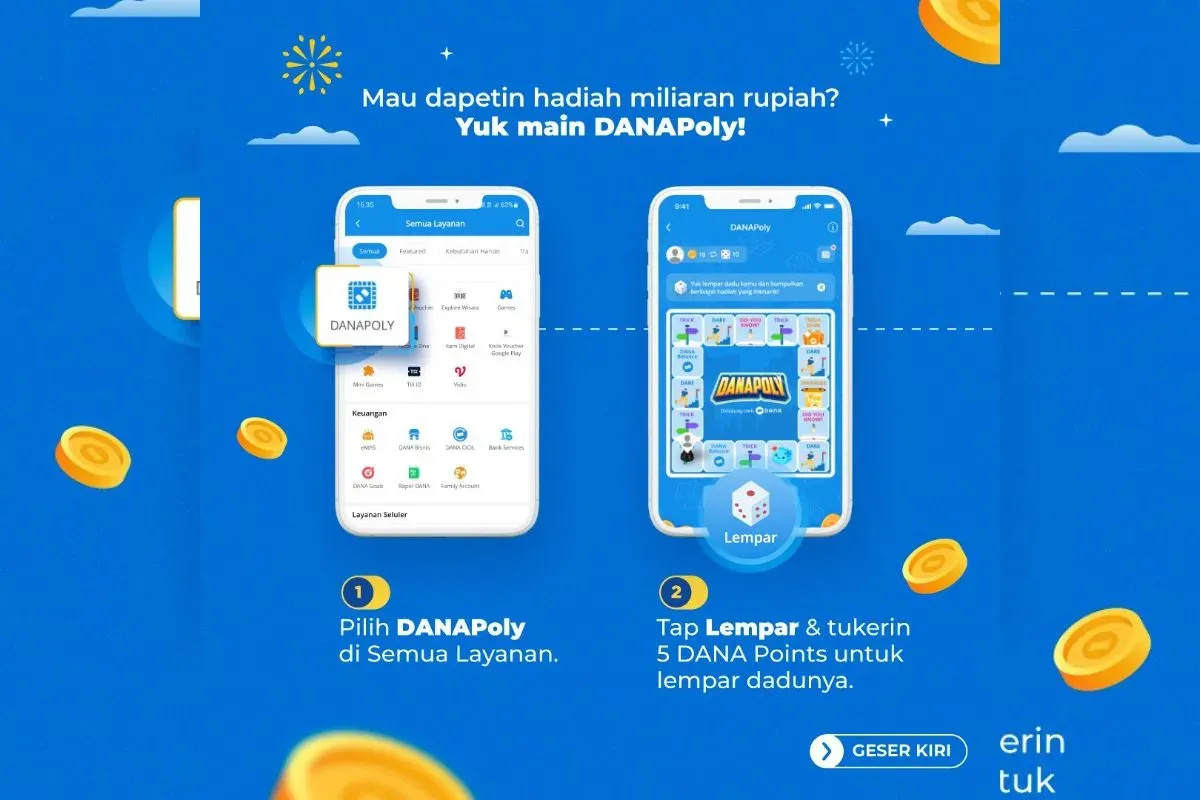 Tips menukarkan Poin DANA menjadi saldo DANA gratis. (Sumber: DANA)