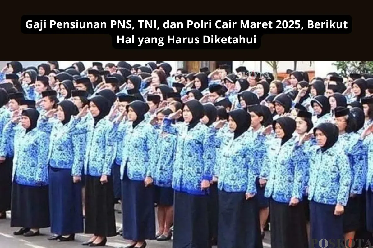 Pensiunan TNI dan Polri sedang menunggu informasi resmi tentang pencairan gaji Maret 2025. (Sumber: Poskota/Yusuf Sidiq)