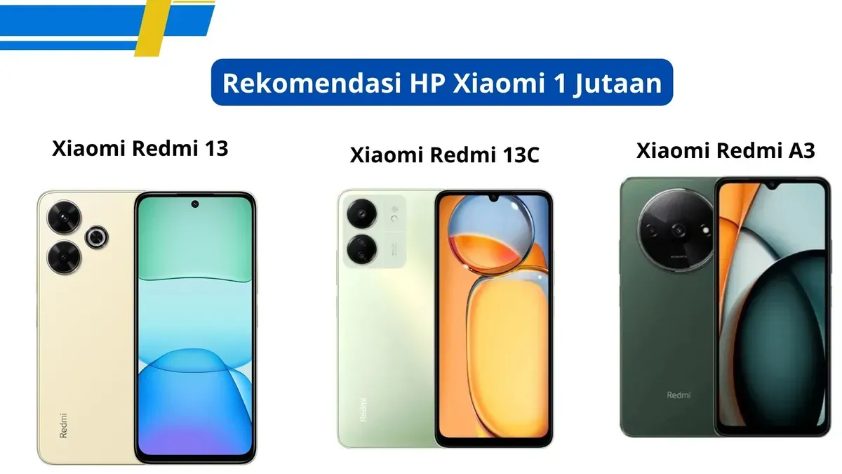 Rekomendasi HP Xiaomi 1 Jutaan Maret 2025. (IG Xiaomi)