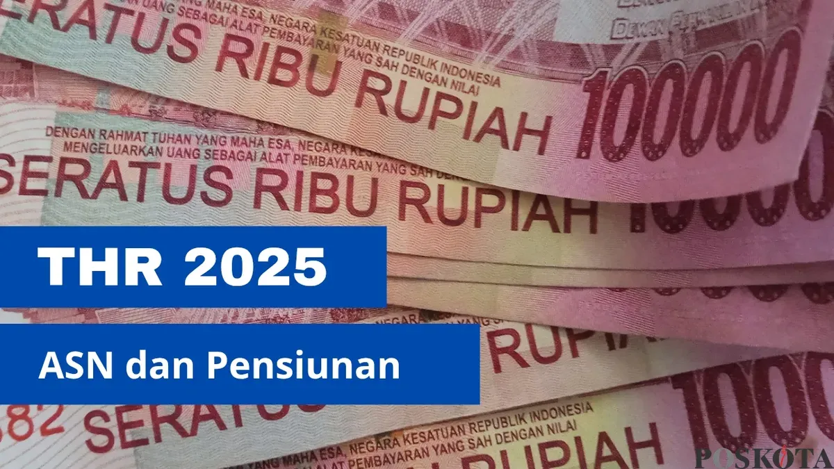 Pemerintah telah menyiapkan anggaran Rp50 triliun untuk memastikan pencairan THR ASN dan Pensiunan ini tepat waktu sebelum Lebaran 2025. (Sumber: Poskota/Neni Nuraeni)