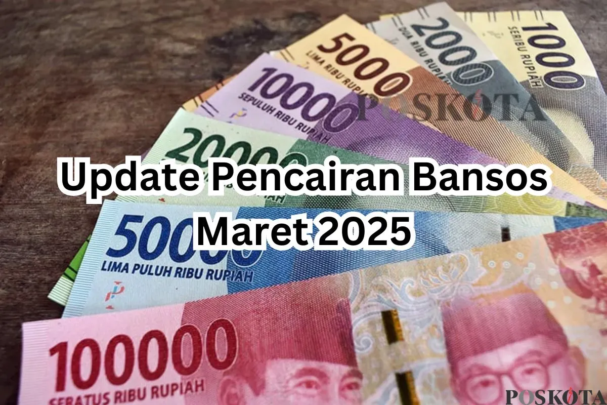 Update pencairan bansos Maret 2025. (Sumber: Poskota/Arip Apandi)