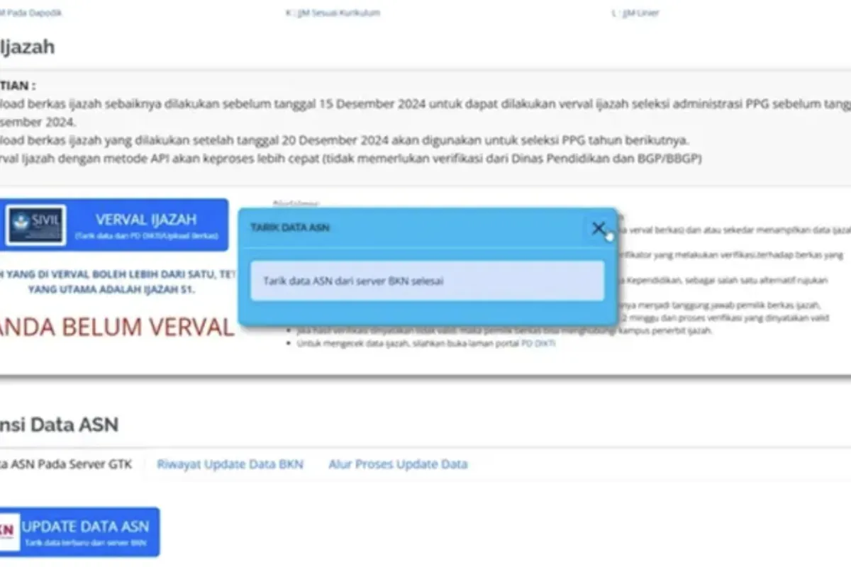 Pastikan foto profil di MYASN 2025 sesuai ketentuan: format JPG/PNG, maksimal 500 KB, dan menggunakan foto resmi (berdasi, latar merah) (Sumber: Screenshot/MYASN 2025)