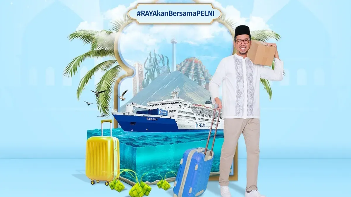 Poster mudik gratis 2025 dengan kapal laut bersama Kemnhub dan PT PELNI. (Sumber: Instagram/@pelni162)