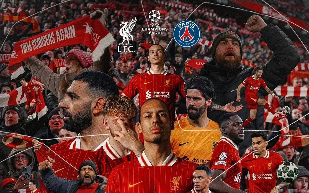 Tonton pertandingan leg kedua babak 16 besar Liga Champions antara Liverpool vs PSG, Rabu 12 Maret 2025 pukul 03.00 WIB (Sumber: Instagram @liverpool)