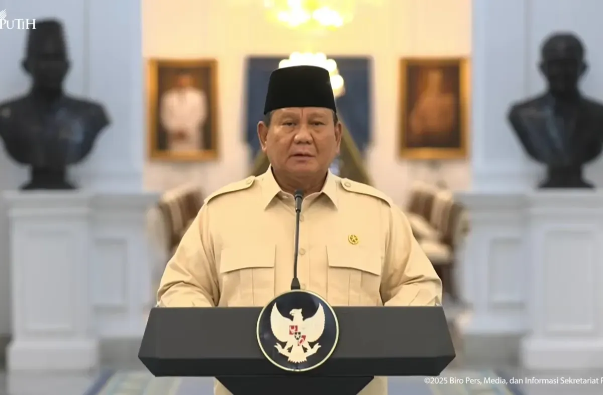 Presiden Prabowo Subianto pastikan THR cair mulai 17 Maret 2025.