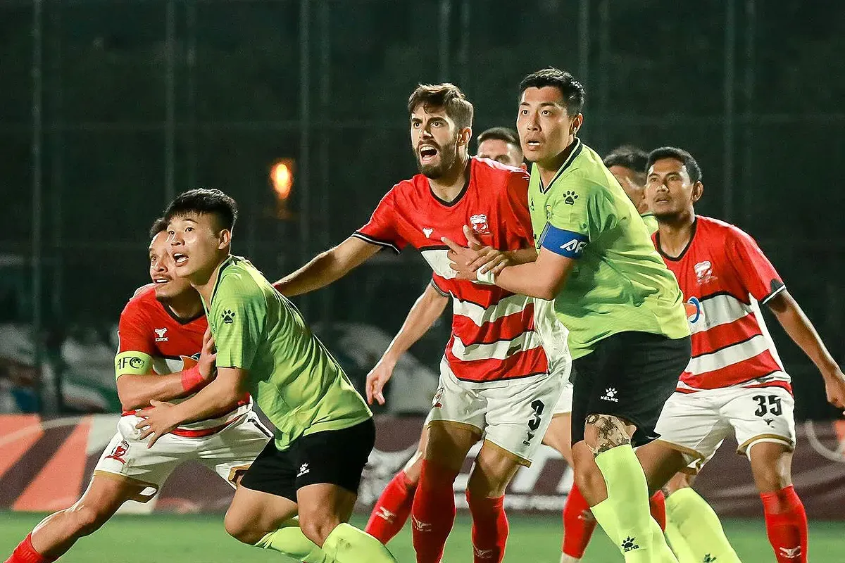 Live streaming Madura United vs Tainan City FC di leg 2 AFC Challenge League 2024-25. (Sumber: Instagram @maduraunited.fc)