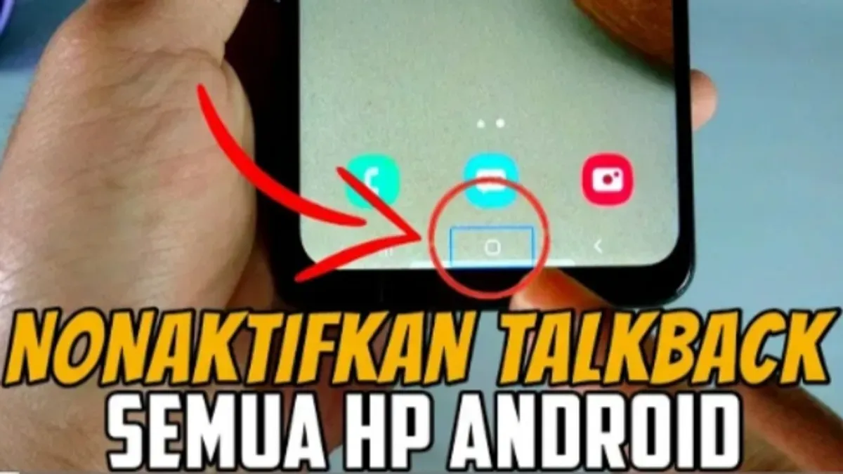 Ikuti langkah-langkah mudah ini untuk mematikan fitur TalkBack yang tiba-tiba aktif di HP Android kamu. (Sumber: YouTube/@Tutorial Prime)