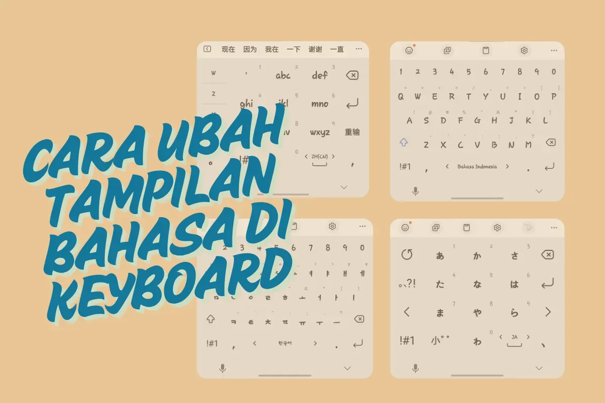 Ini cara mudah yang bisa Anda lakukan untuk menampilkan bahasa asing pada keyboard. (Sumber: Poskota/Huriyyatul Wardah)