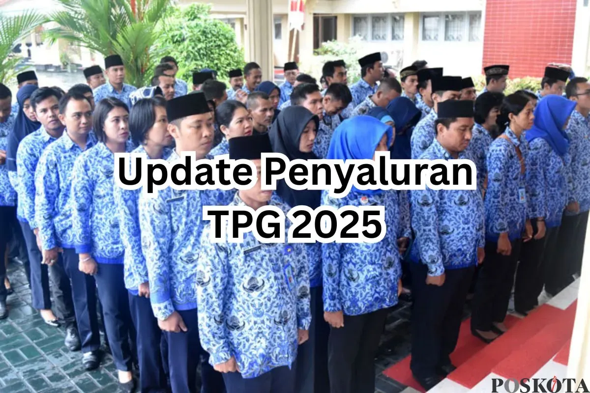 Informasi terbaru terkait penyaluran TPG 2025. (Sumber: Poskota/Arip Apandi)