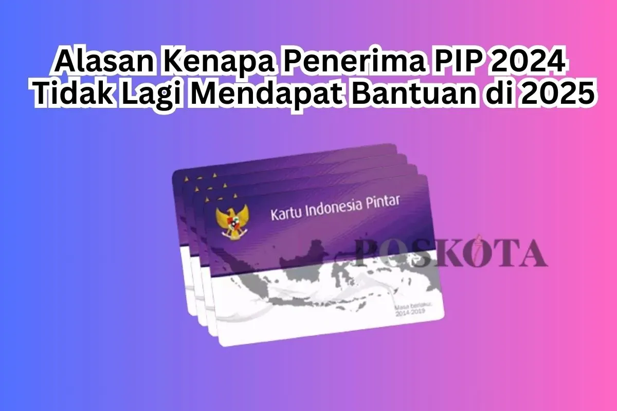 Informasi terkait alasan kenapa penerima bansos PIP 2025 tidak lagi mendapatkan bantuan pada 2025. (Sumber: Poskota/Arip Apandi)