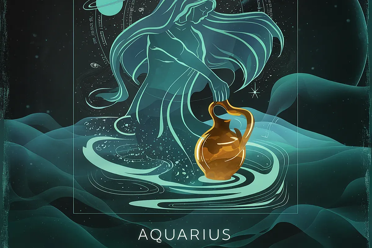 Ilustrasi ramalan zodiak Aquarius. (Sumber: Pixabay/BettyVerheij)