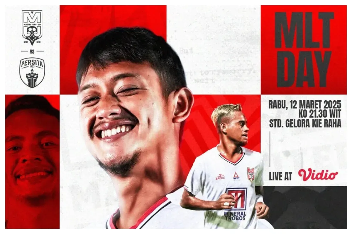 Link live streaming BRI Liga 1 Malut United vs Persita Tangerang jam 19.30 WIB. (Sumber: Instagram/malutunitedfc)