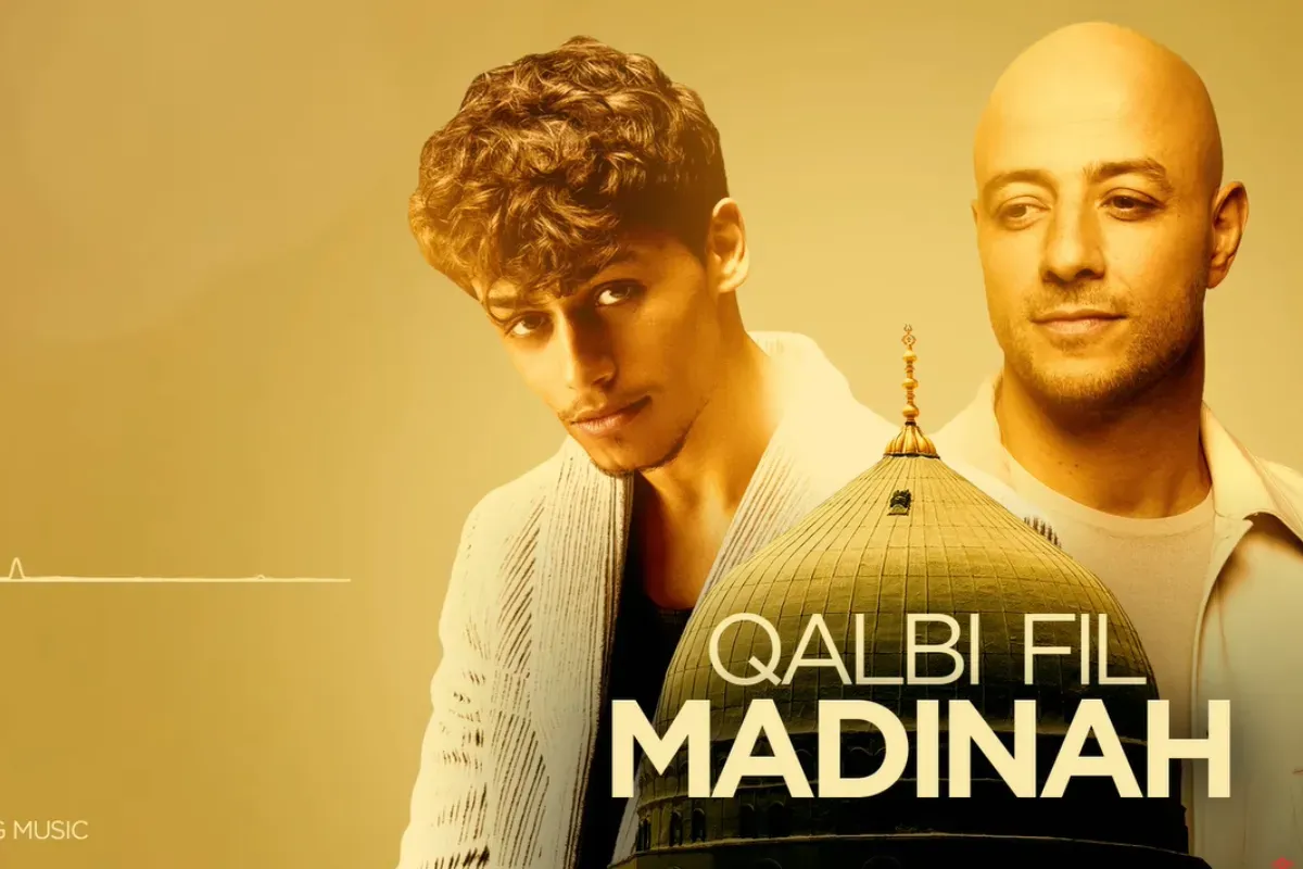 Maher Zain dan Harris J merilis lagu bertajuk Qalbi Fil Madinah. (Sumber: Tangkap Layar YouTube/Awakening Music)