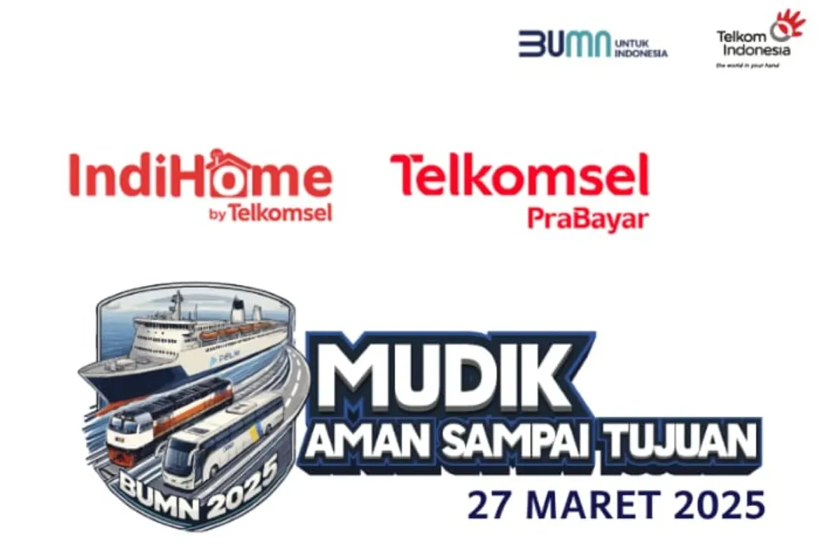 Telkom Group kembali berpartisipasi dalam program Mudik Gratis BUMN 2025. (Sumber: Dok. Telkom)