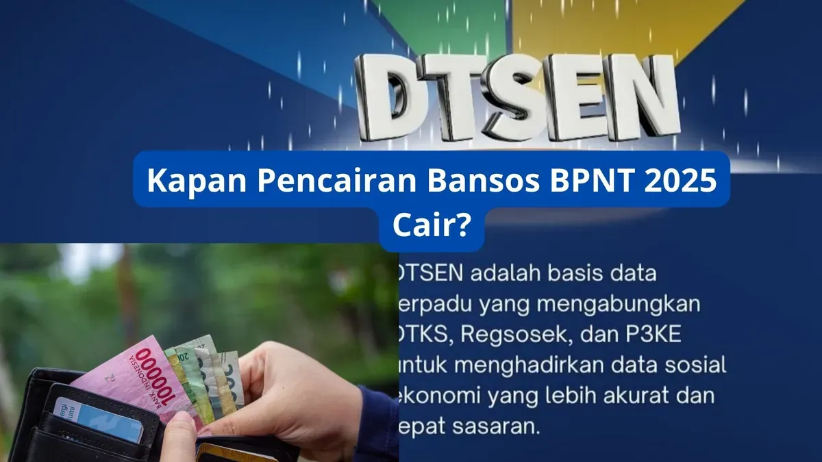 Kapan bansos BPNT tahap 2 periode April-Juni 2025 cair. (Kemensos RI)