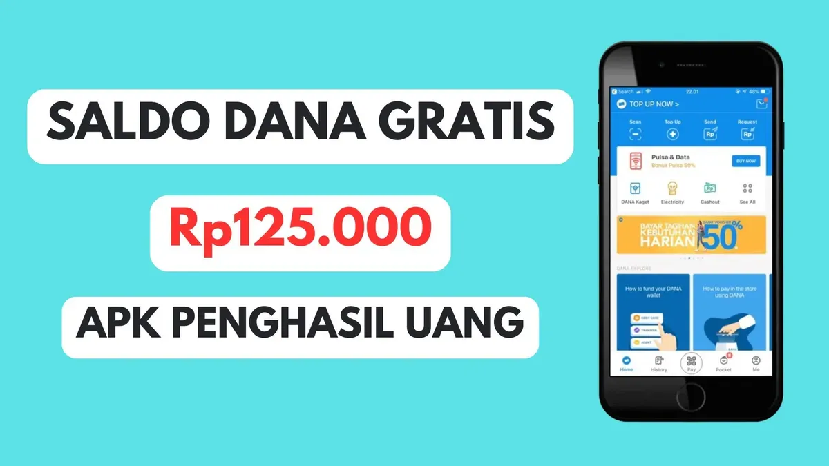 Saldo DANA Gratis Rp125.000 dari aplikasi penghasil uang cair hanya menyelesaikan misi petualangan yang seru. (Sumber: Poskota/Herdyan Anugrah Triguna)