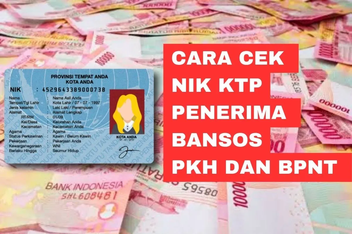 Cara cek NIK KTP penerima Bansos pemerintah (Sumber: Poskota/Rivera Jesica Souisa)