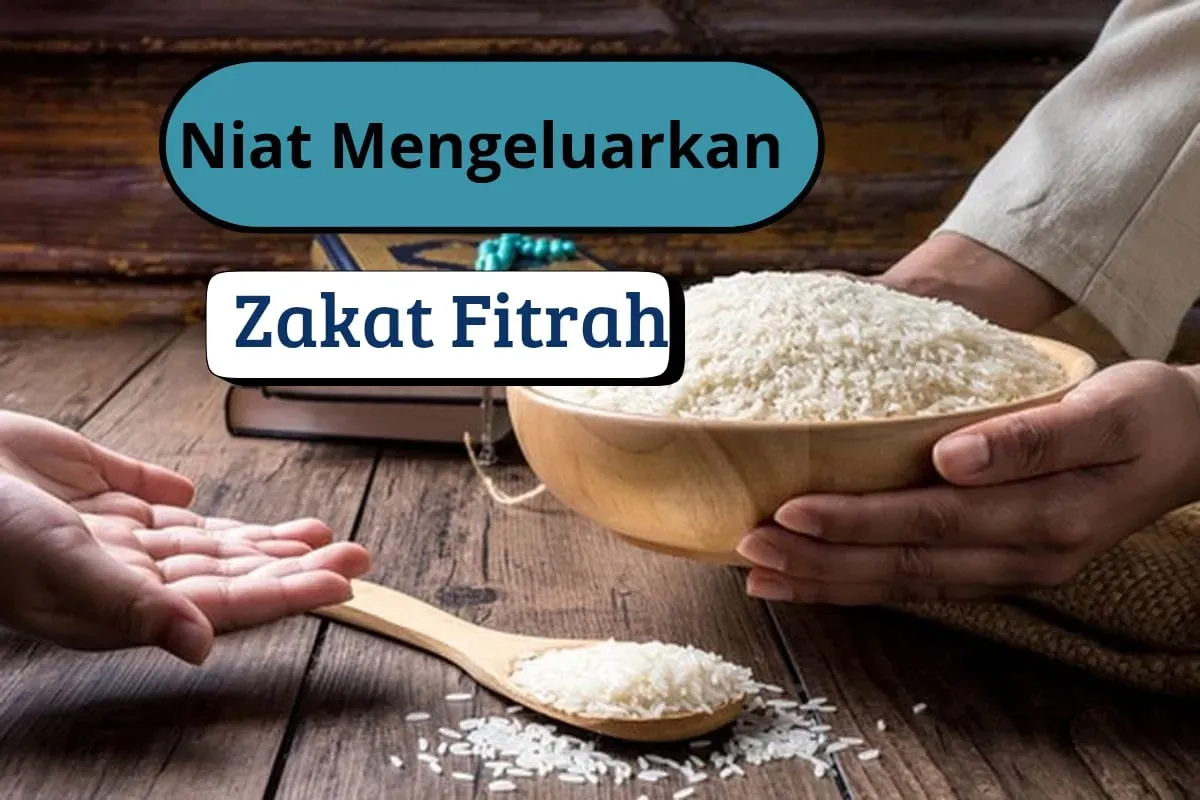 Niat Zakat Fitrah. (Sumber: Poskota/Risti Ayu Wulansari)