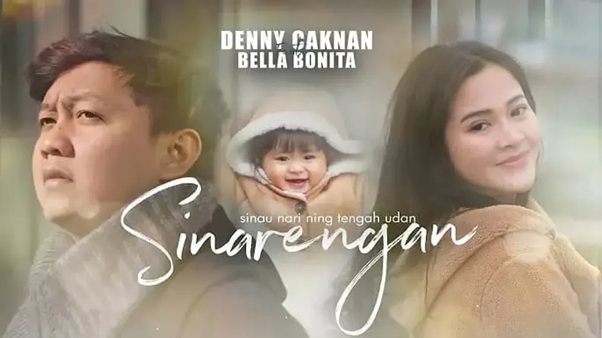 Lirik lagu 'Sinarengan' Denny Caknan featuring Bella Bonita. (Sumber: YouTube/DENNY CAKNAN)