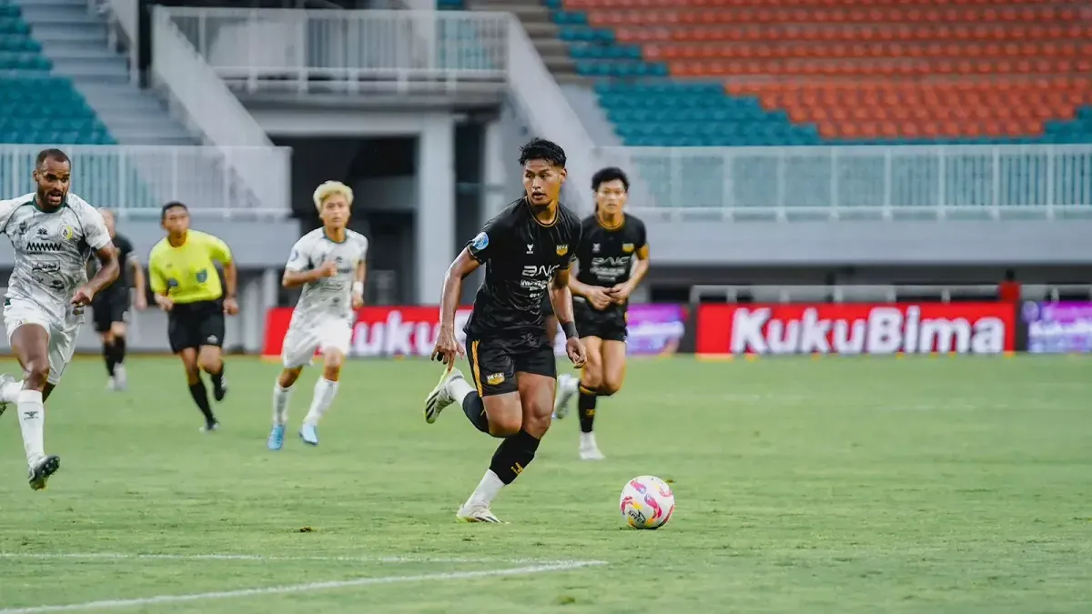 Penyerang Dewa United, Septian Bagaskara mendapat panggilan dari Patrick Kluivert ke Timnas Indonesia. (Foto: dewaunited.com)