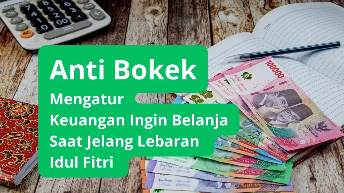 Hemat keuangan,cara belanja hemat menjelang lebaran Idul Fitri. (Canva)