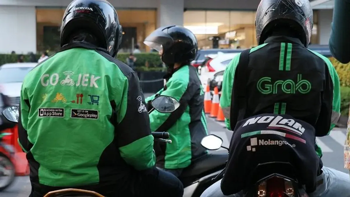 Besaran THR dan BHR Ojol Grab, Gojek, dan Maxim Lengkap dengan Syarat Mendapatkannya. (Sumber: Pinterest/Marketivate)