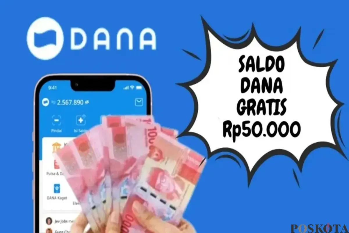 Ilustrasi - Inilah 5 aplikasi penghasil uang yang disebut-sebut bisa memberi saldo DANA Rp50 ribu di dompet elektronik. (Sumber: Poskota/Nur Rumsari)