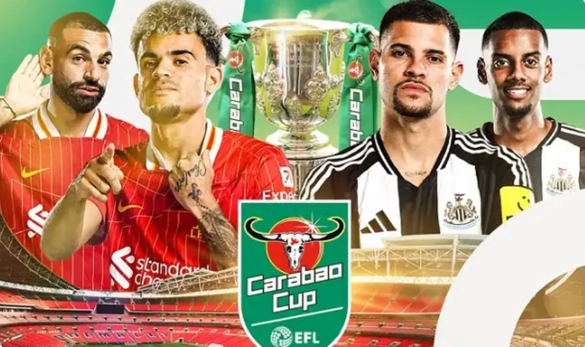 Streaming final Carabao Cup Liverpool vs Newcastle United. (Foto: Vidio)