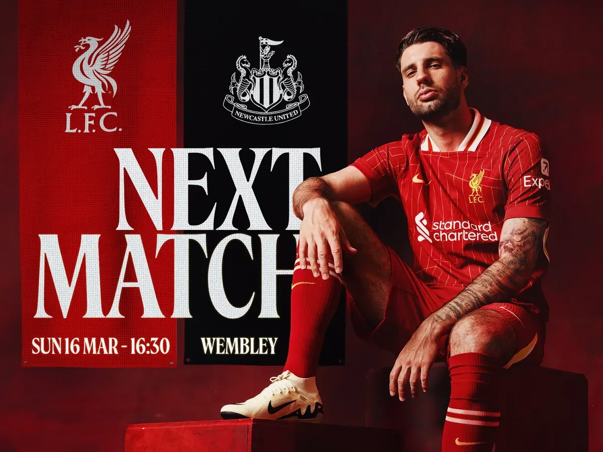 berikut link live streaming, jadwal dan prediksi line up Liverpool vs Newcastle United. (Sumber: X/ Liverpool FC)