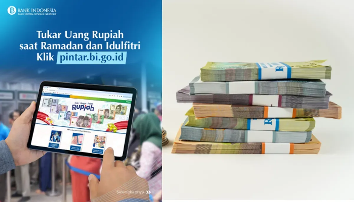 Cara tukar uang baru melalui situs PINTAR BI. (Sumber: Instagram/@bank_indonesia)