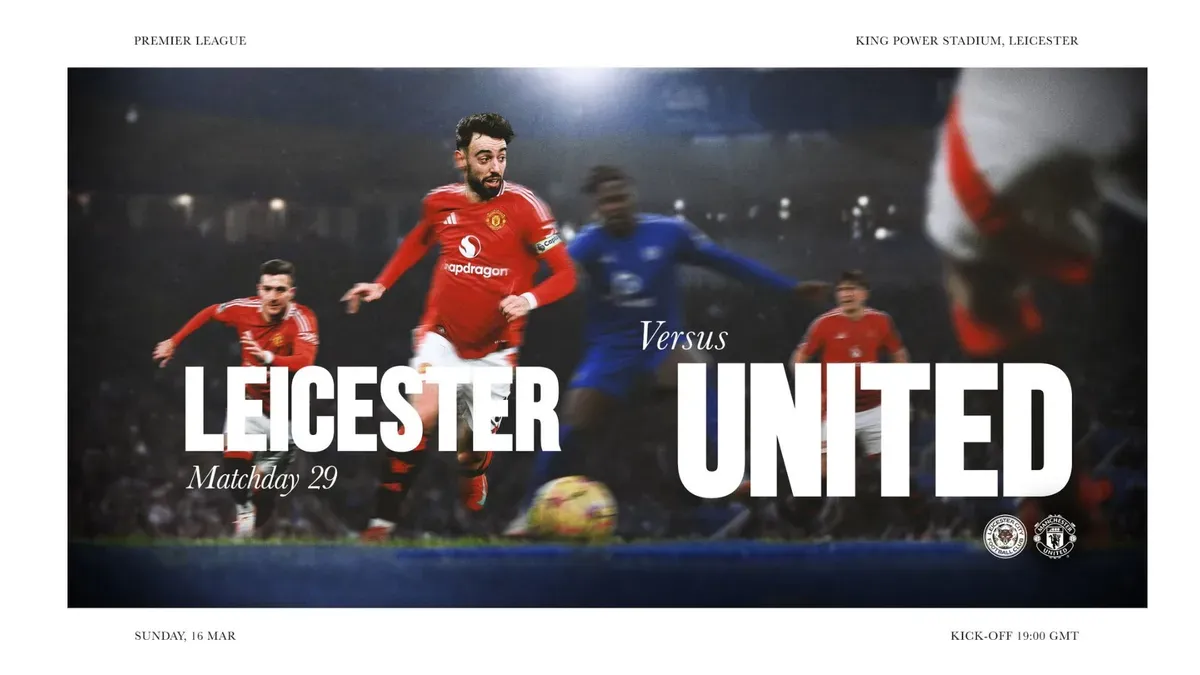 Jadwal live streaming Leicester vs Manchester United pada pekan ke-29 Liga Inggris (Sumber: Instagram @manunited)