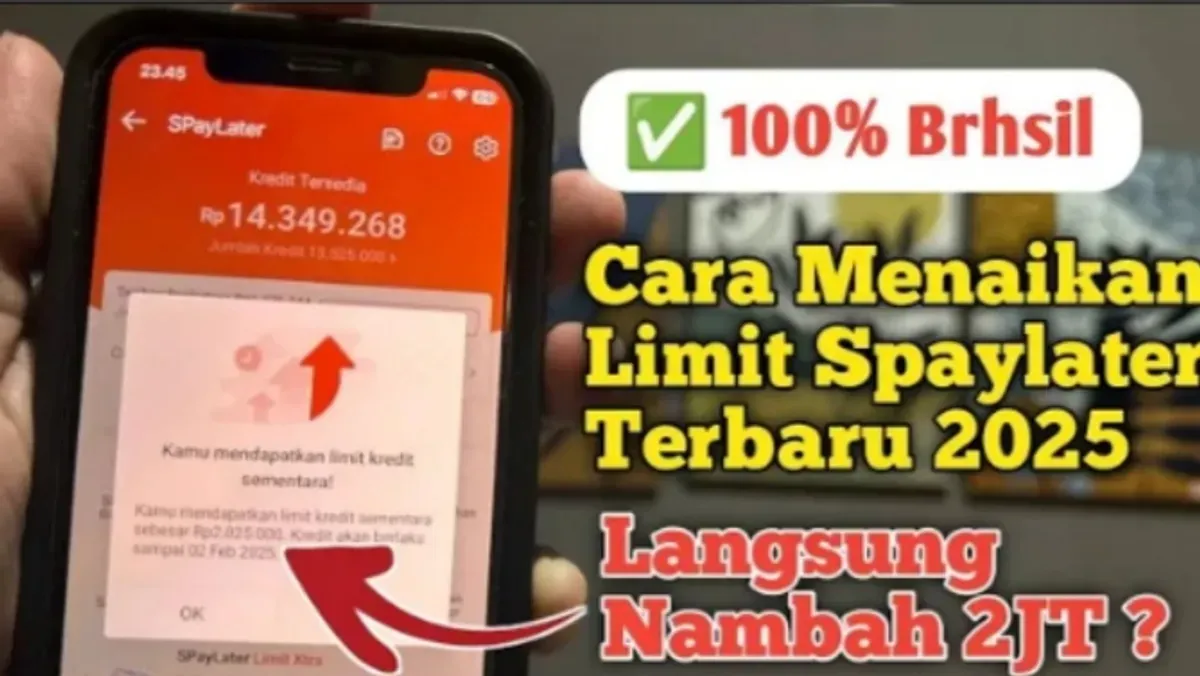 Naikkan limit Shopee PayLater Anda di 2025 untuk belanja lebih mudah dengan mengikuti sejumlah tips ini. (Sumber: YouTube/@Trisny Hs)