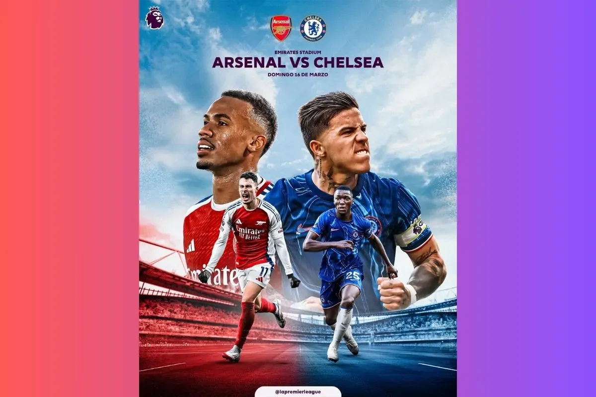 Link live streaming Arsenal vs Chelsea di Premier League hari ini Minggu 16 Maret 2025 (Sumber: X/@All_AboutARS)