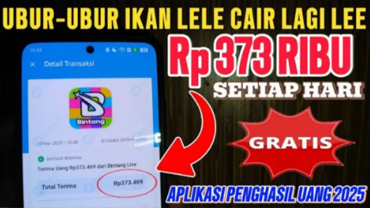 Dapatkan Rp373.000 langsung di dompet elektronik kamu hanya dengan menyelesaikan misi di aplikasi penghasil uang ini. (Sumber: YouTube/@GENZ IDN)