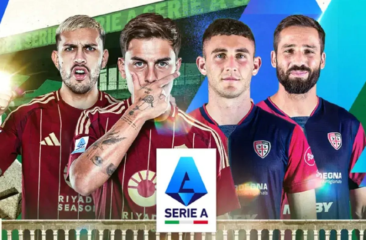 Streaming AS Roma vs Cagliari. (Foto: Vidio)