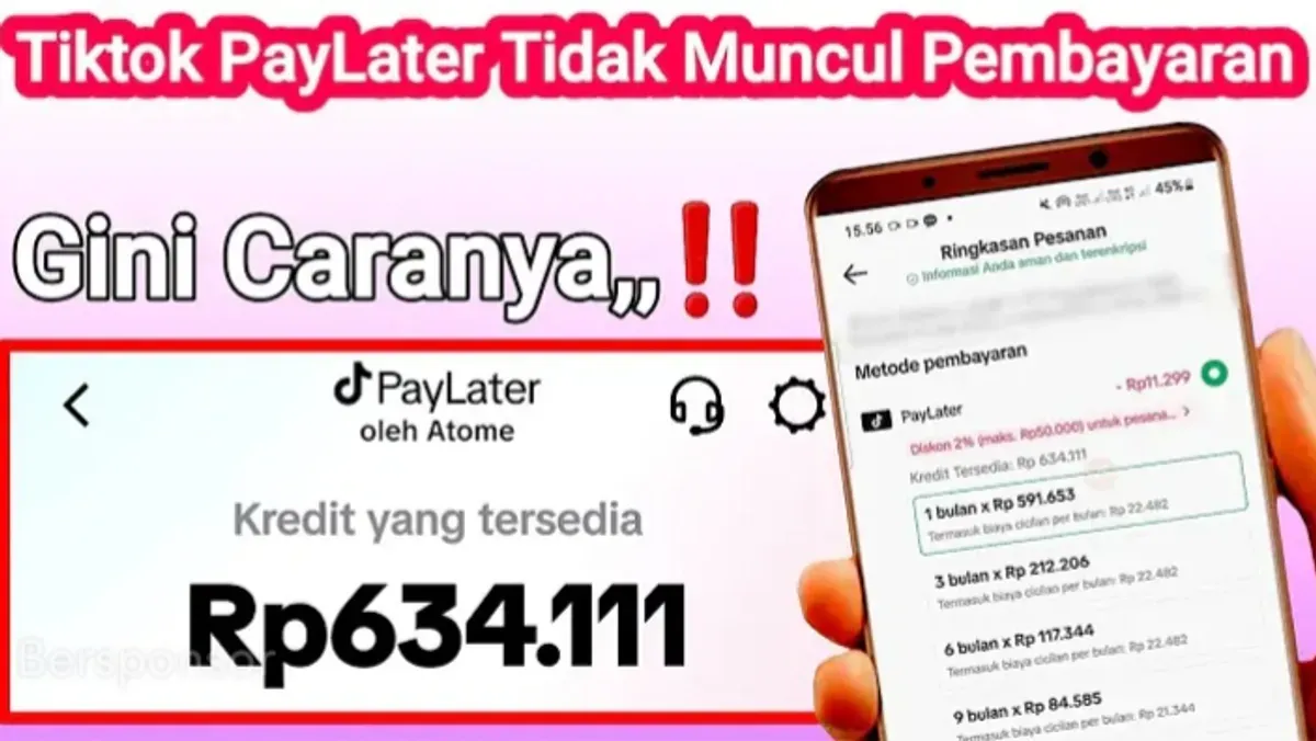 Temukan penyebab dan cara mengatasi TikTok PayLater yang tidak muncul di metode pembayaran. (Sumber: YouTube/@Obetz Creator)