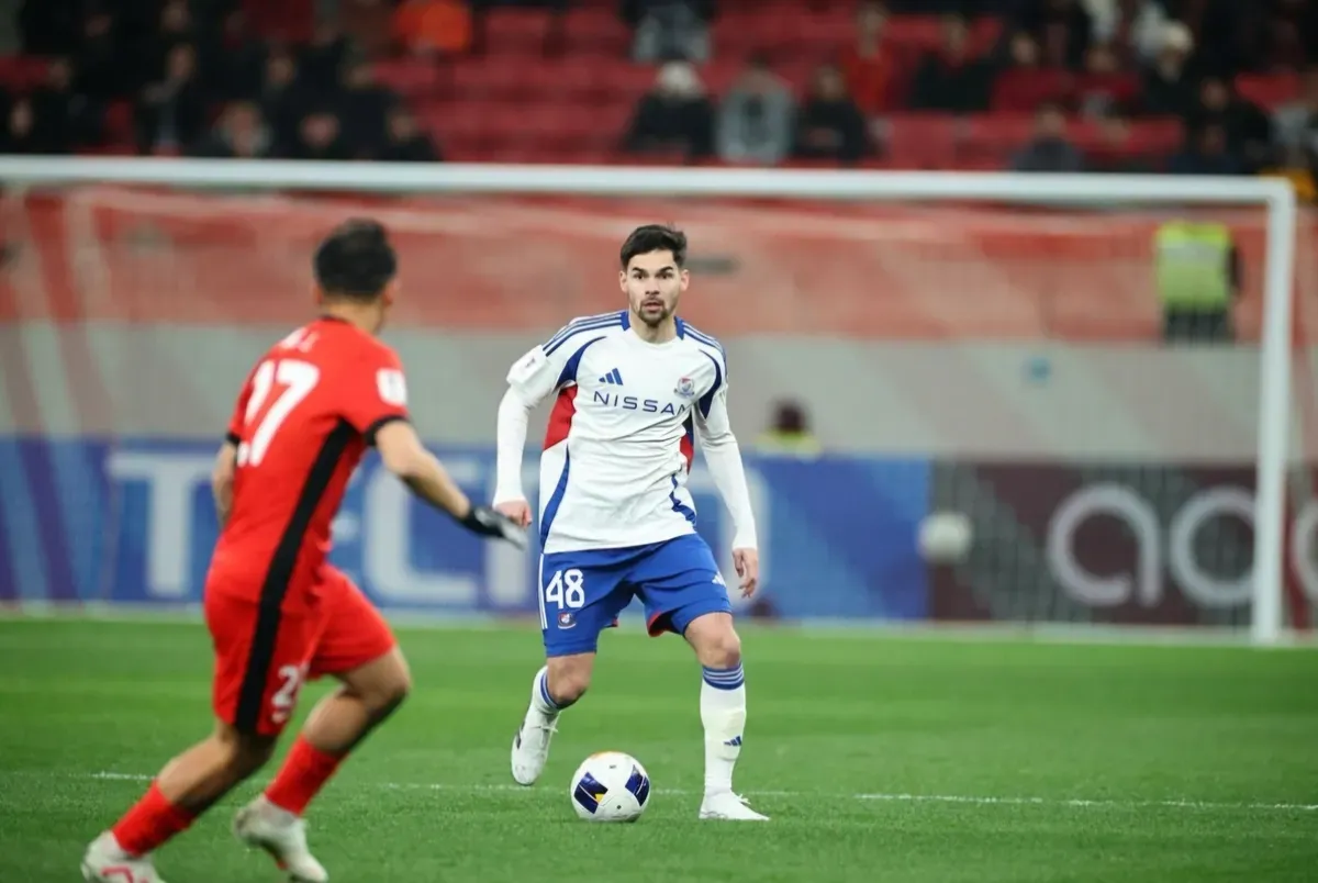 Sandy Walsh berpeluang bertemu Cristiano Ronaldo karena Yokohama F Marinos berjumpa Al Nassr. (Sumber: Tangkapan layar/Instagram @sandywalsh)