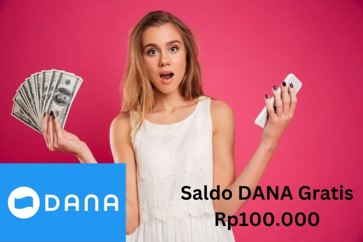 Cara klaim saldo DANA gratis Rp100.000 masuk ke dompet elektronik. (Sumber: Poskota/Gabriel Omar Batistuta)