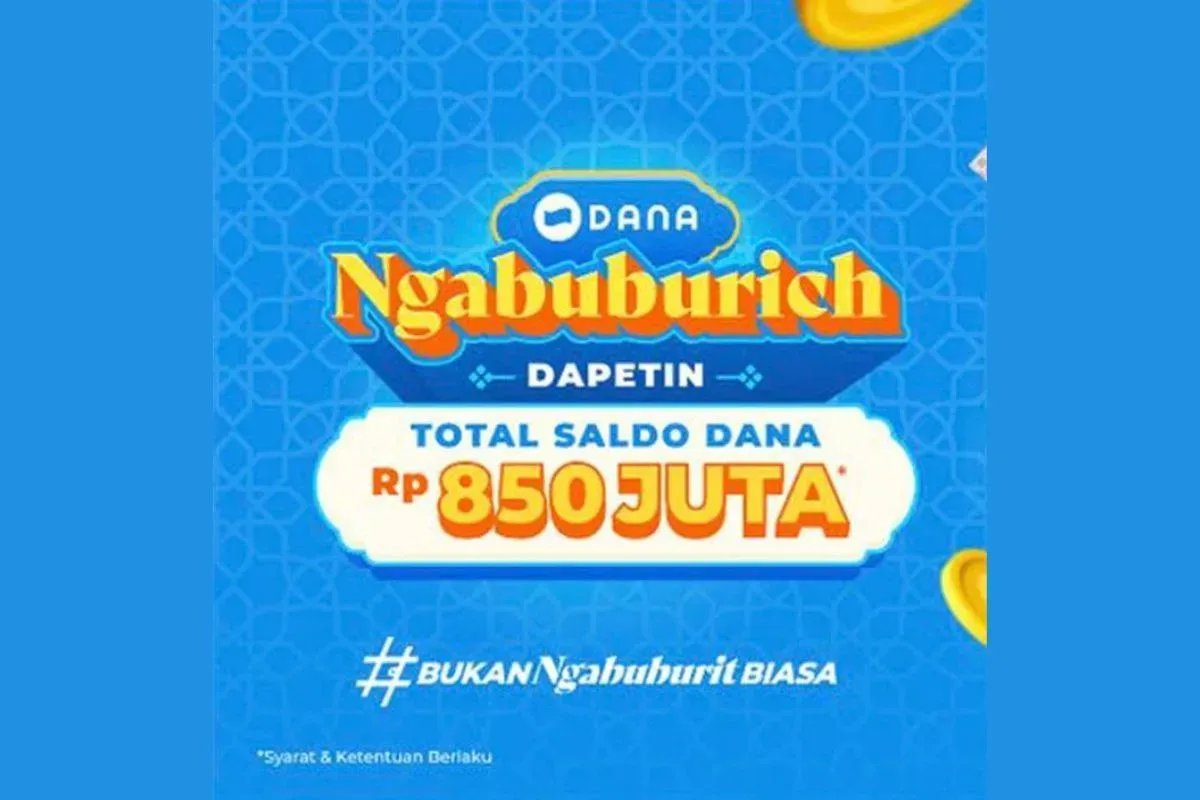 Saldo DANA gratis dari program Ngabuburich. (Sumber: Dok/DANA.id)