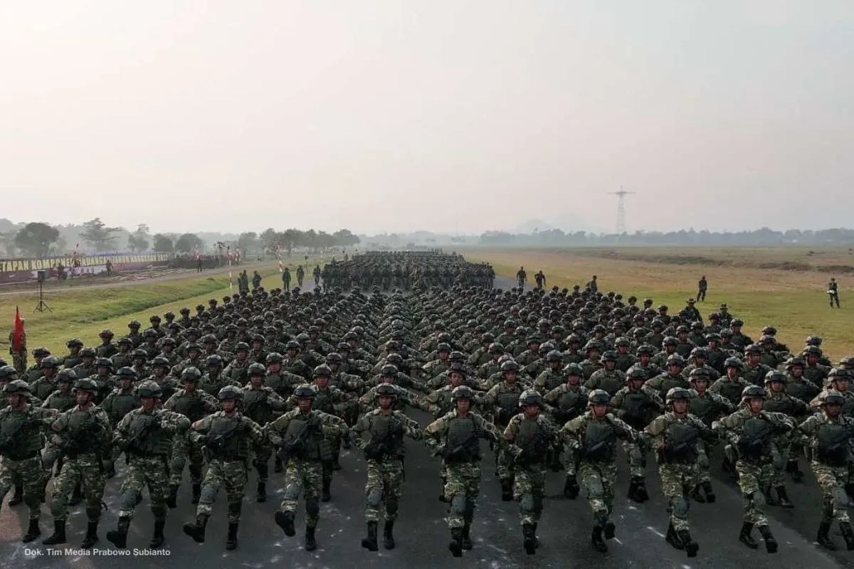 Ilustrasi pasukan tentara nasional Indonesia (TNI). (Sumber: Istimewa)