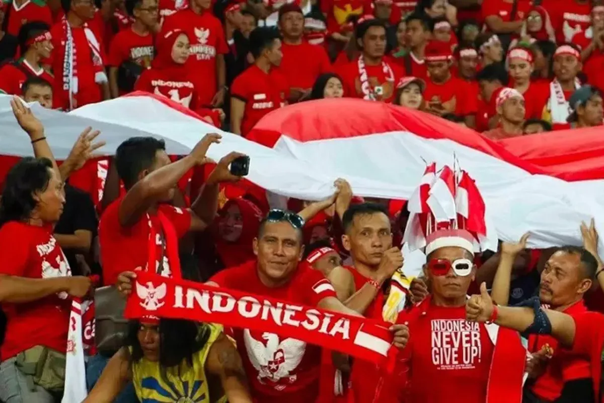 Ribuan suporter Timnas Indonesia bakal hadir langsung di kandang Australia. (Sumber: pssi.org)