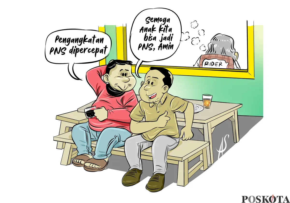 Obrolan Warteg: Penantian Kian Dekat (Sumber: Poskota/Arif Setiadi)