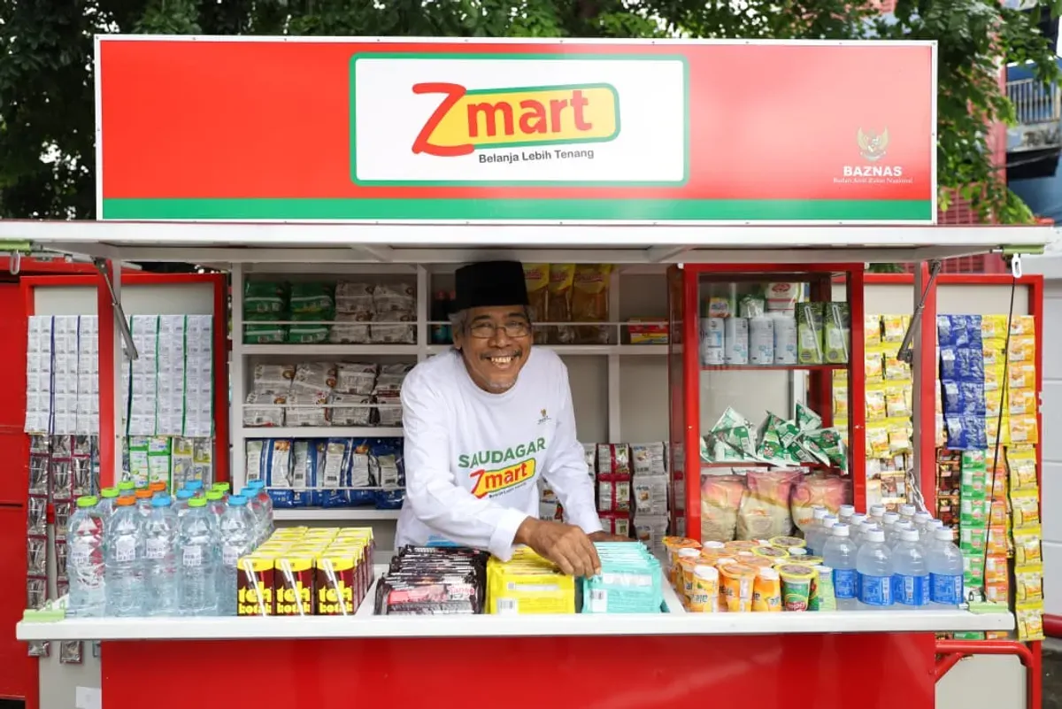 BAZNAS RI beri bantuan Program Zmart bagi 50 Mustahik di bulan Ramadhan. (Sumber: Dok. BAZNAS RI)