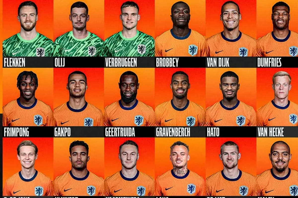 Belanda akan menjamu Spanyol di leg pertama Perempat final UEFA Nations League 2025-2025. (Sumber: Instagram @officialonsoranje)