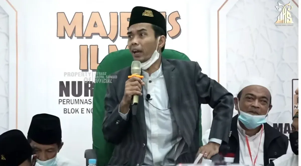 Ustaz Abdul Somad (UAS) (Sumber: YouTube Ustadz Abdul Somad Official)