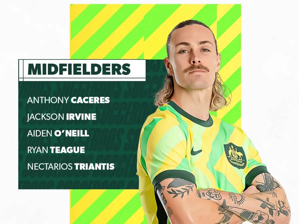 Bintang Timnas Australia, Jackson Irvine, mengakui Timnas Indonesia sebagai tim yang terus berkembang. (Sumber: @socceroos)